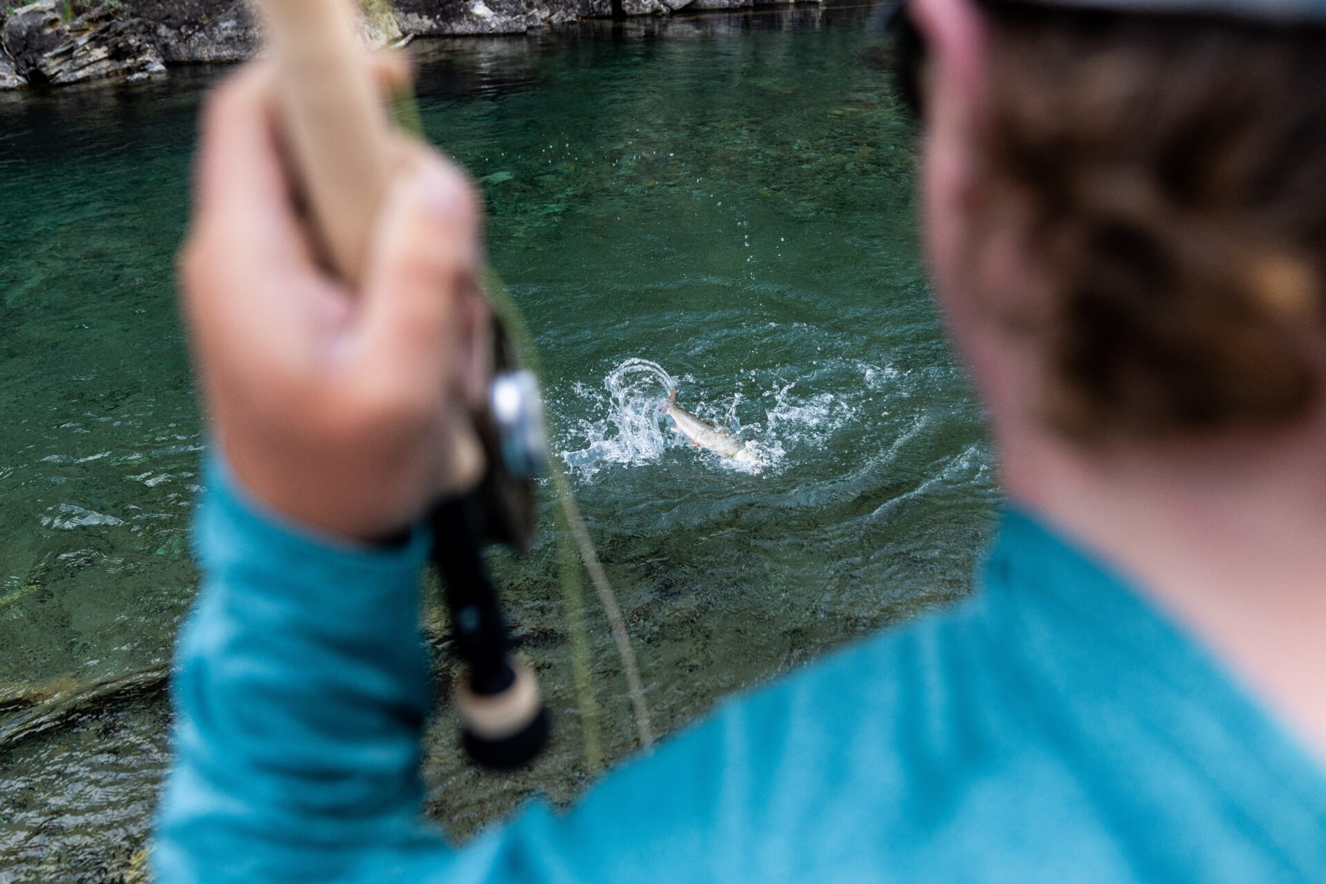 Late spring to mid-summer is a great time to target bull trout in the East Kootenays. Photo by Chase White.