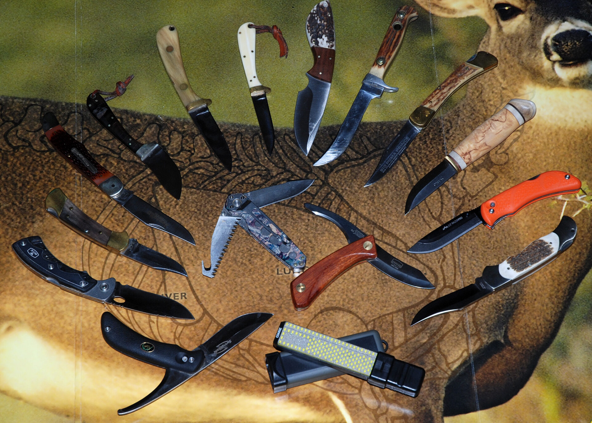 Hunting knives come in all sorts of designs, from fixed blades to multi-purpose bladed folding knives. Some are single purpose designs, but most are designed to handle a number to tasks.