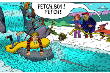 Illustration by Keith Milne and Gord Coulthart.