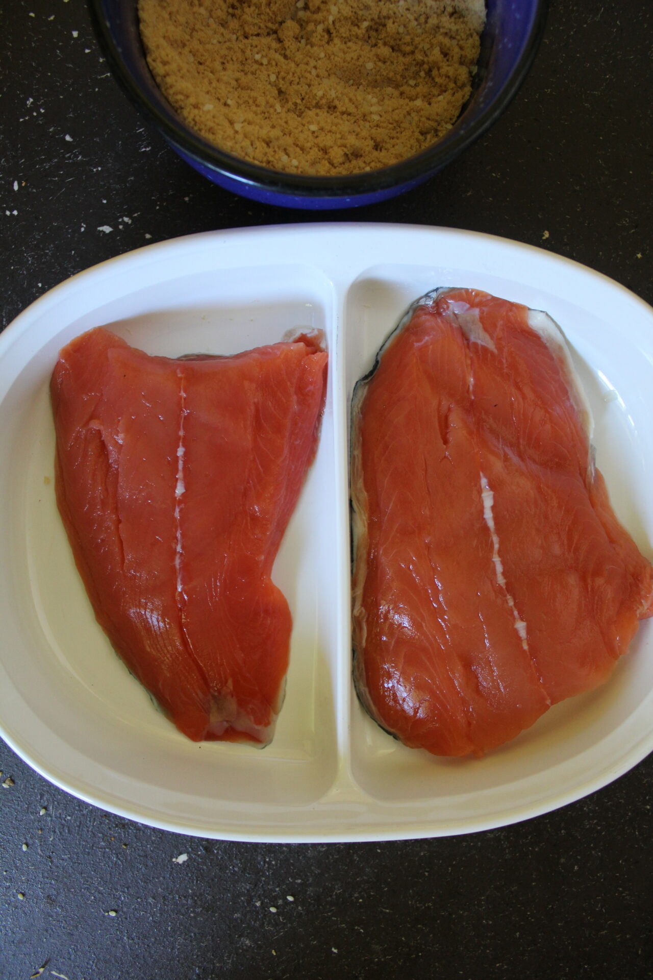 Quick Smoked Salmon With Mango Ginger Puree. Credit: Raeanne O’Meara.