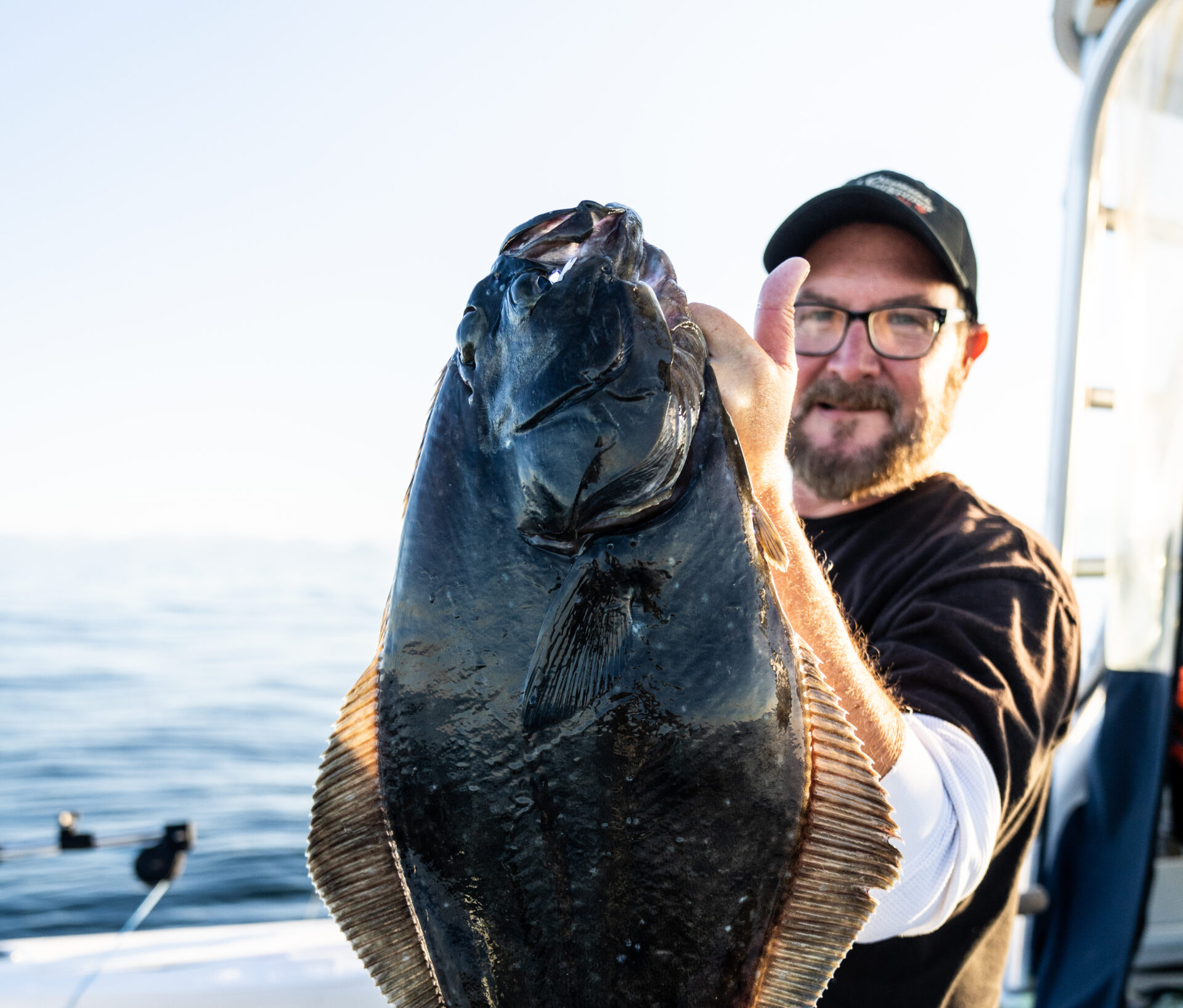 When choosing an area for potential anchoring, search for structure up-crops or underwater valleys which may hold bait fish, as well as migratory routes for halibut, just like game trails. Photo by Chase White.